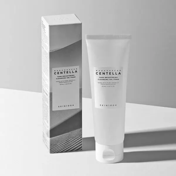 centella toner brightening cleansing gel foam 125 ml