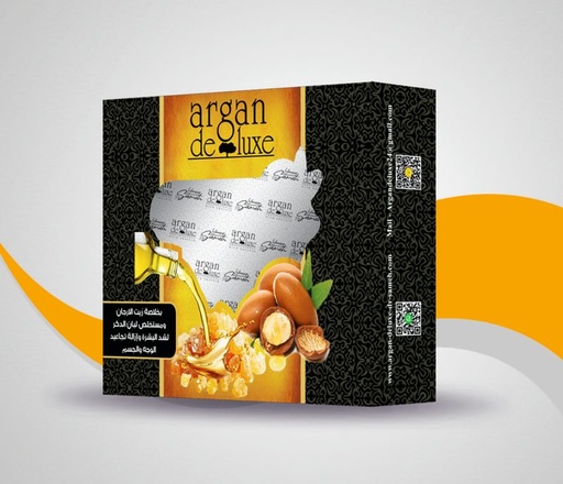 [D12371] ارجان ديلوكس صابون  (فحم)