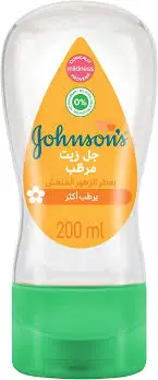 [CO24358] جونسون جل زيت مرطب للبشرة  200مل (زهور)